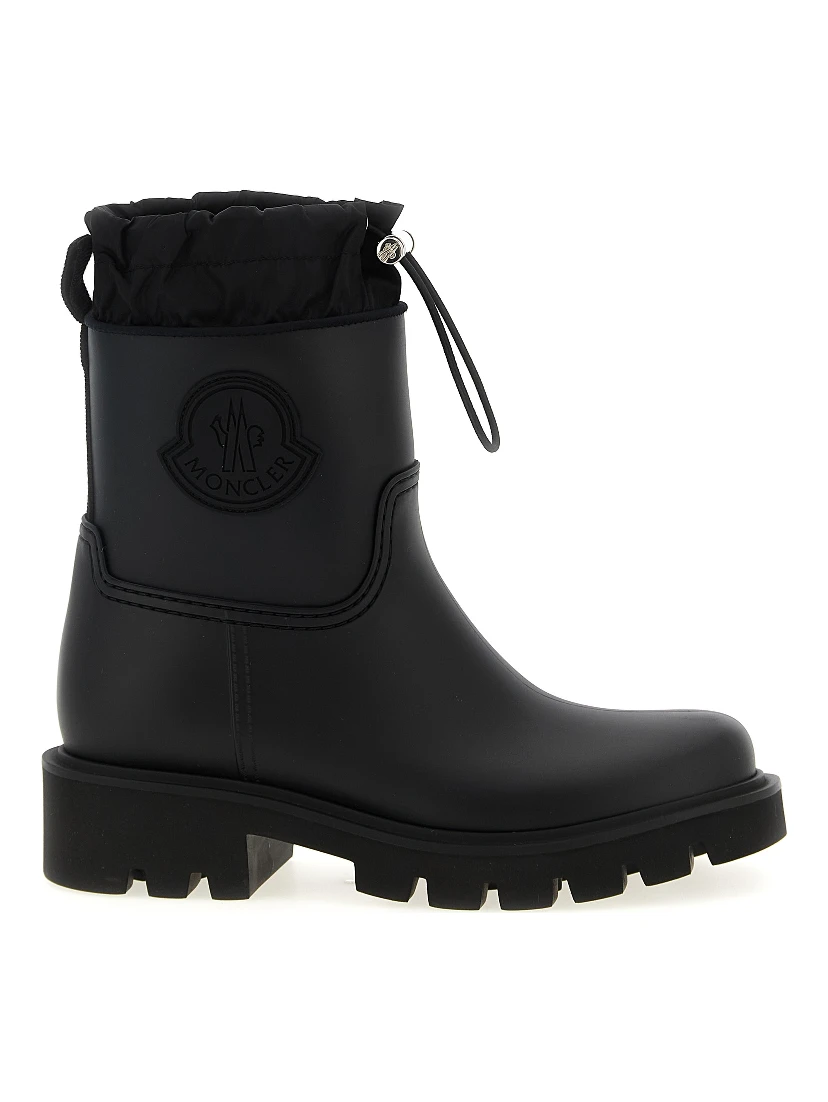 Black Pvc Ankle Boots
