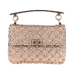 Multicolor Lamb Leather Shoulder Bag