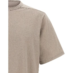 Beige Cotton T-Shirt