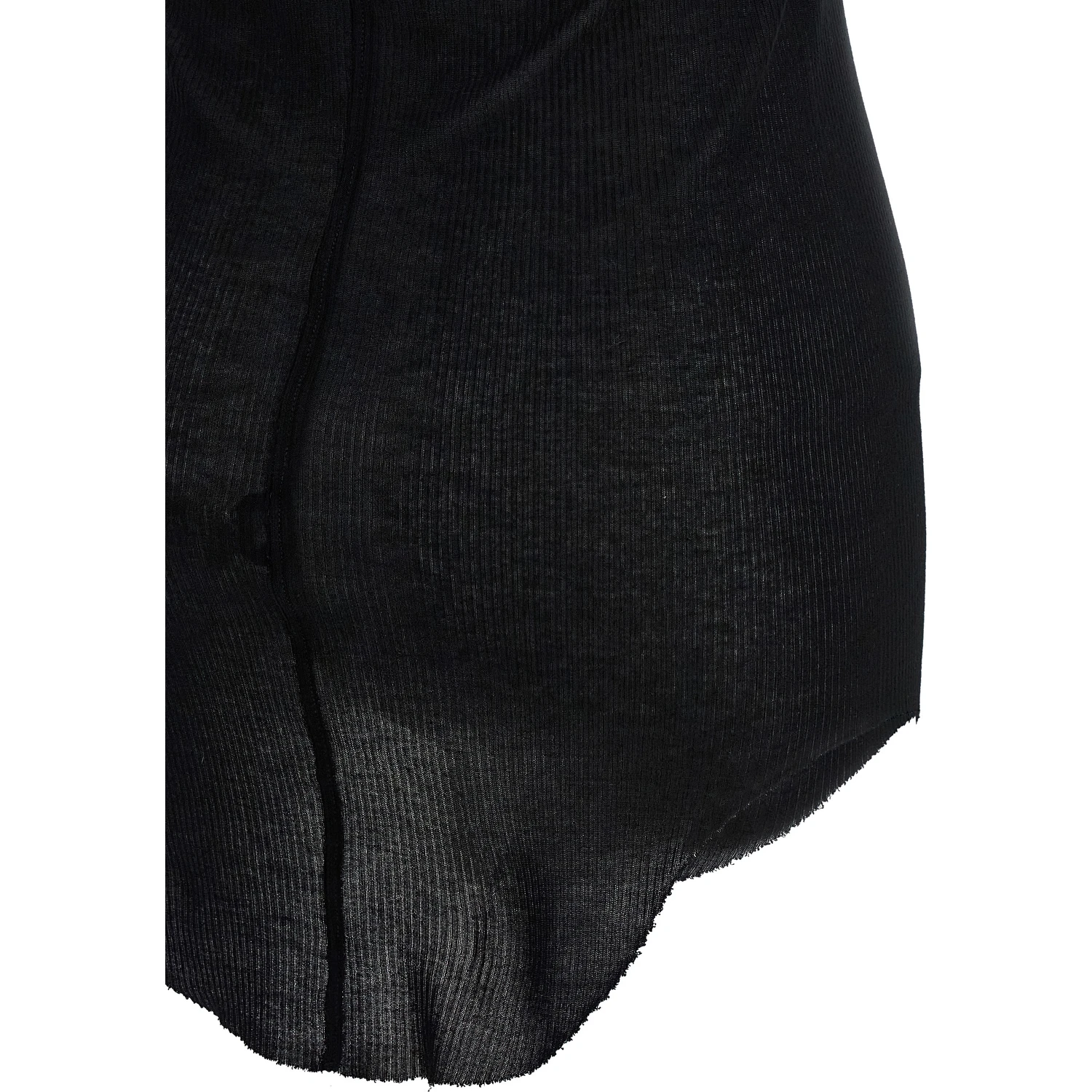 Black Viscose Tank Tops