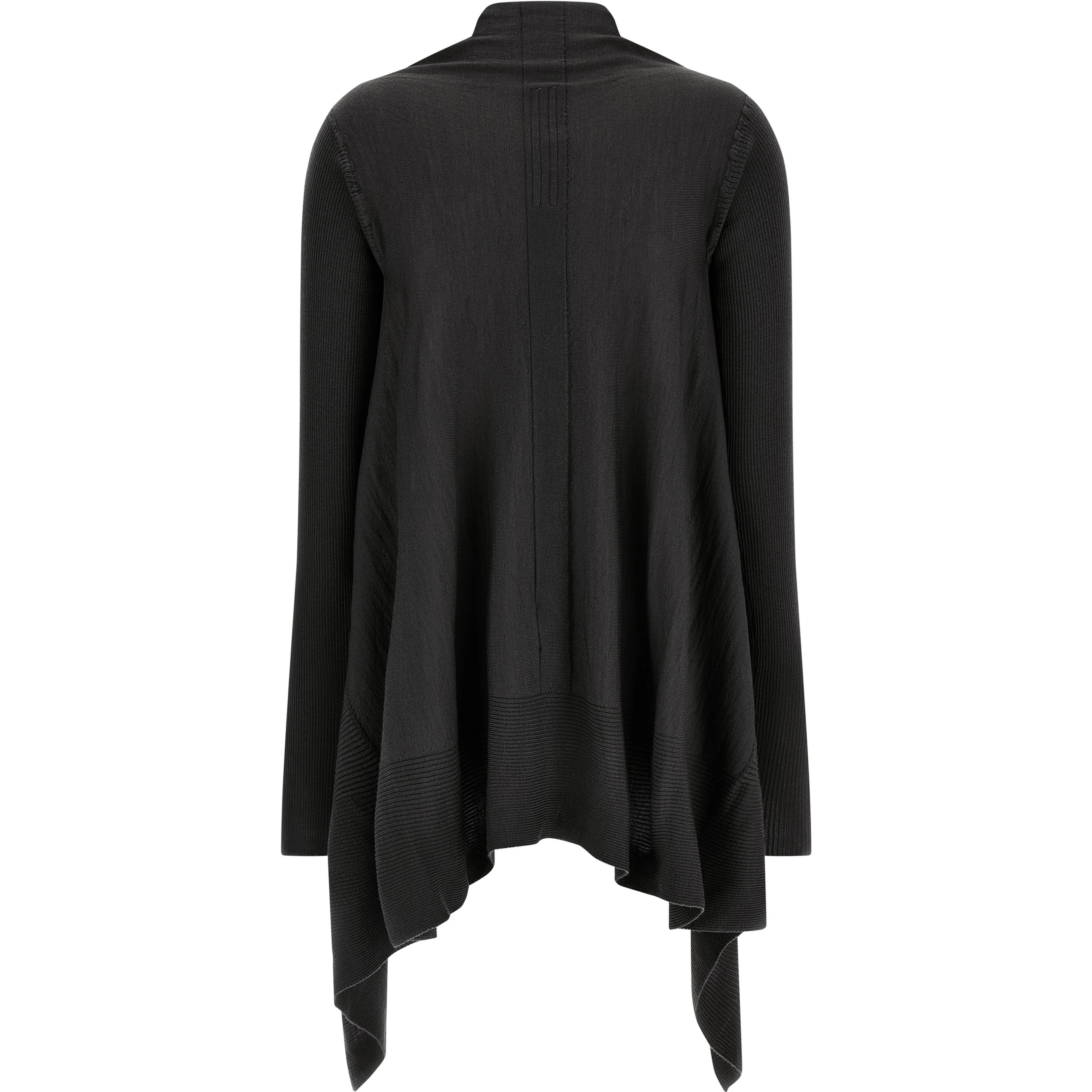 Black Wool Cardigan
