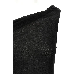 Black Viscose T-Shirt