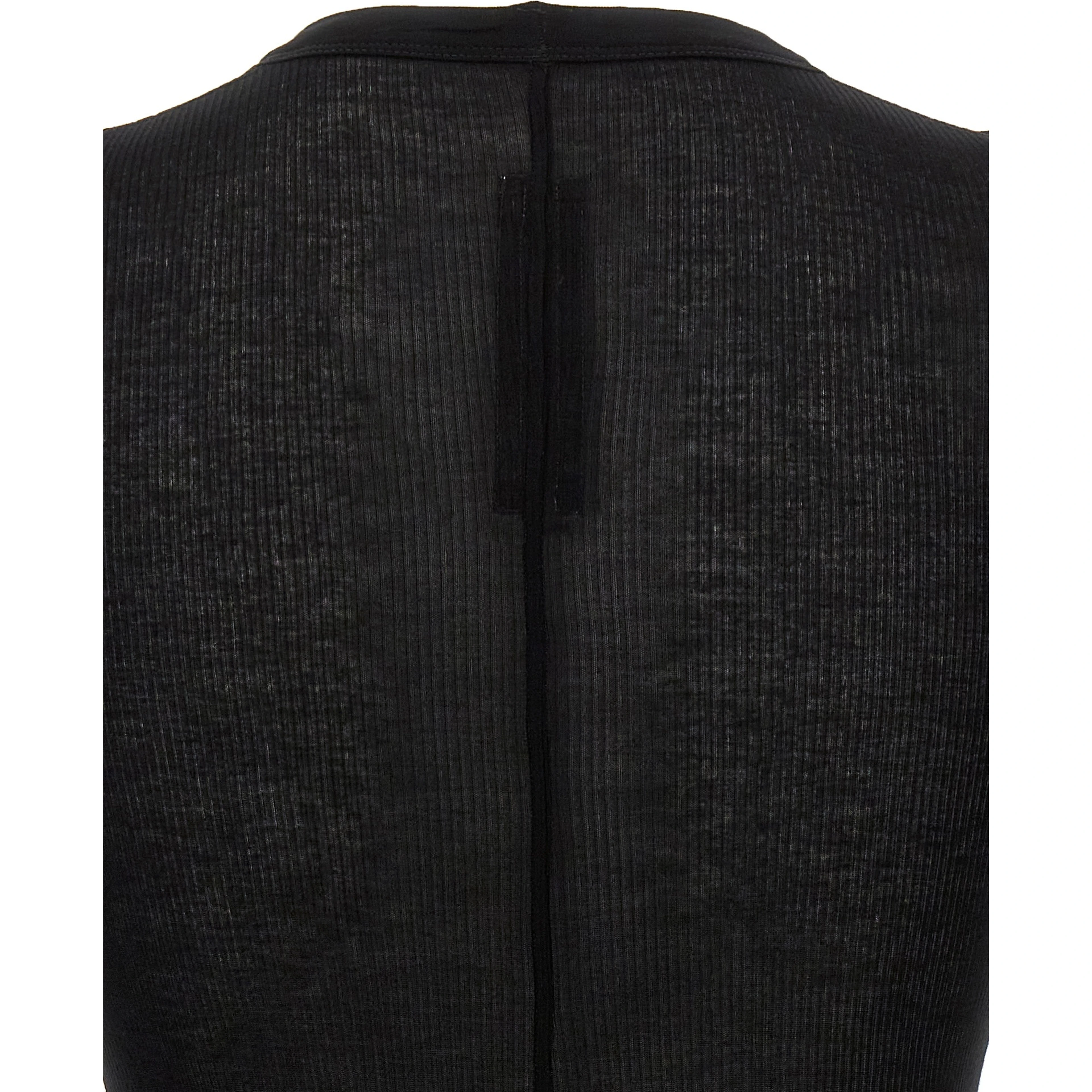 Black Viscose T-Shirt