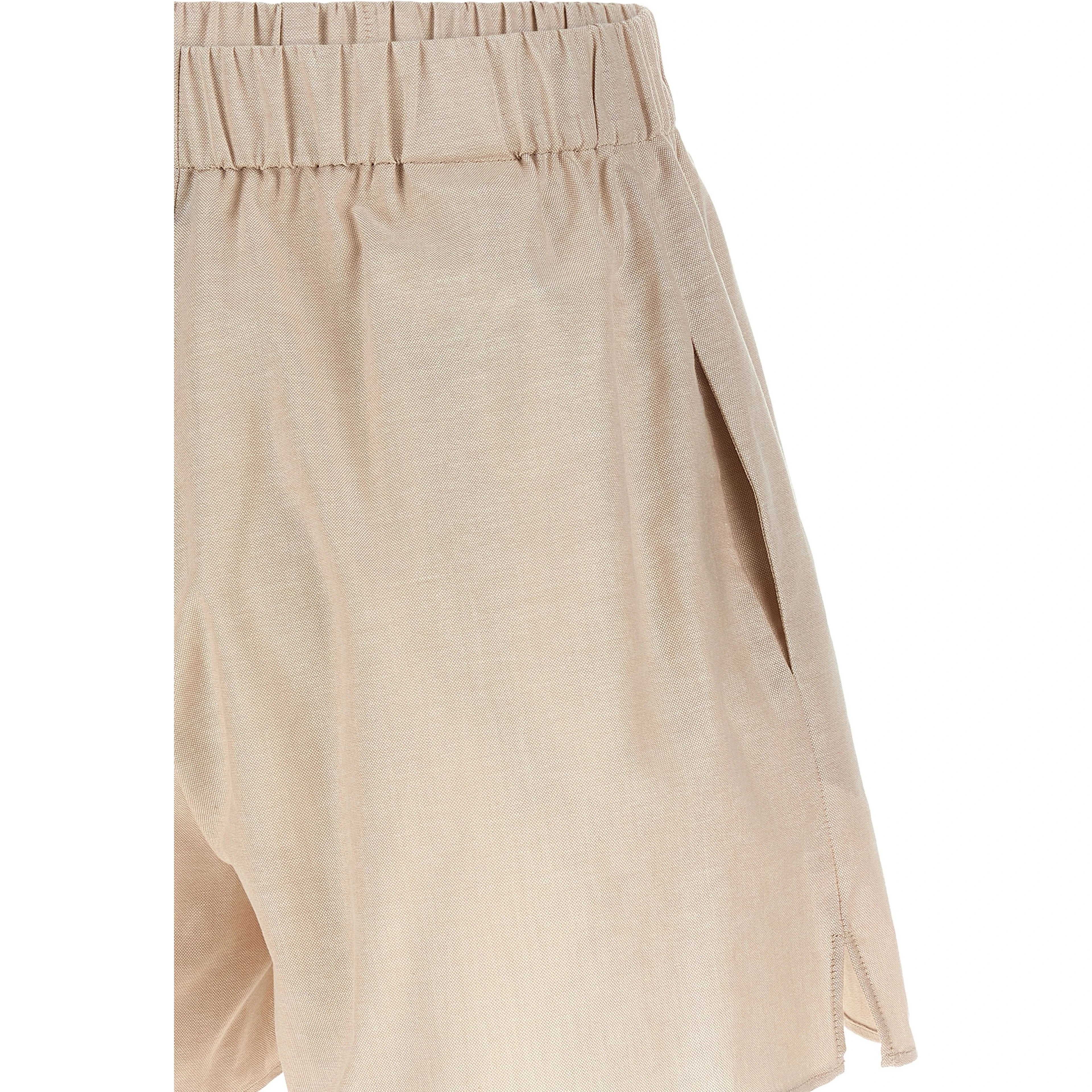 Beige Cotton Dress Shirt