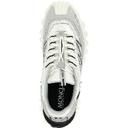Gray Polyamide Athletic Sneakers