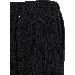 Black Cotton Joggers (Workout Pants)
