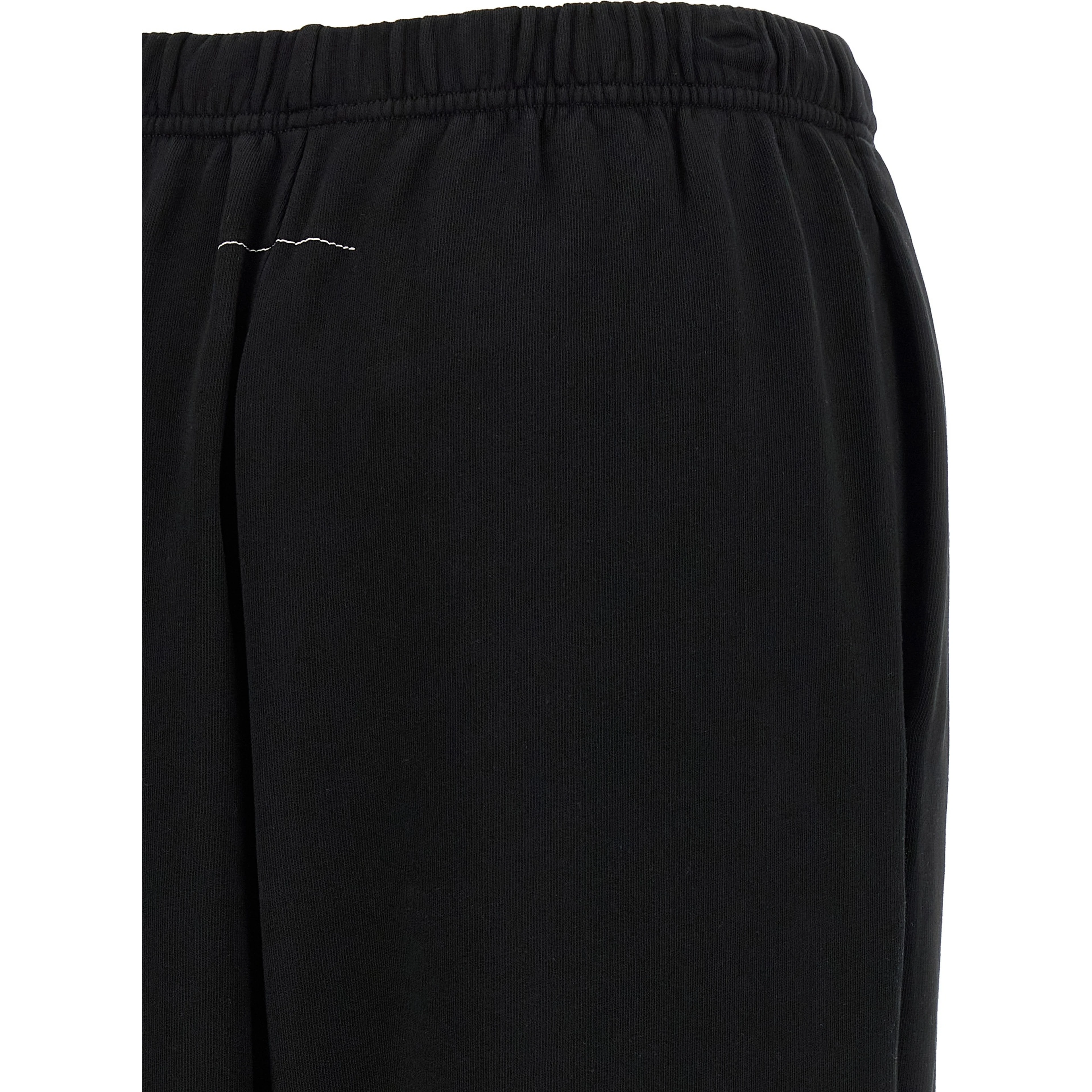 Black Cotton Joggers (Workout Pants)
