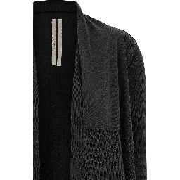 Black Wool Cardigan