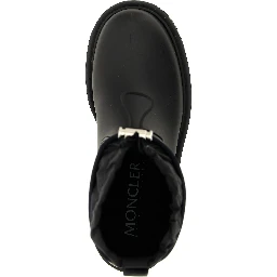 Black Pvc Ankle Boots