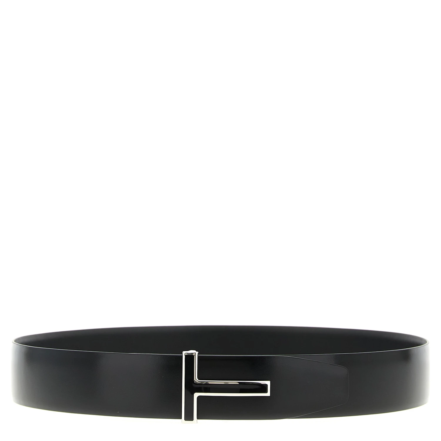 Black Calfskin Regular Belt