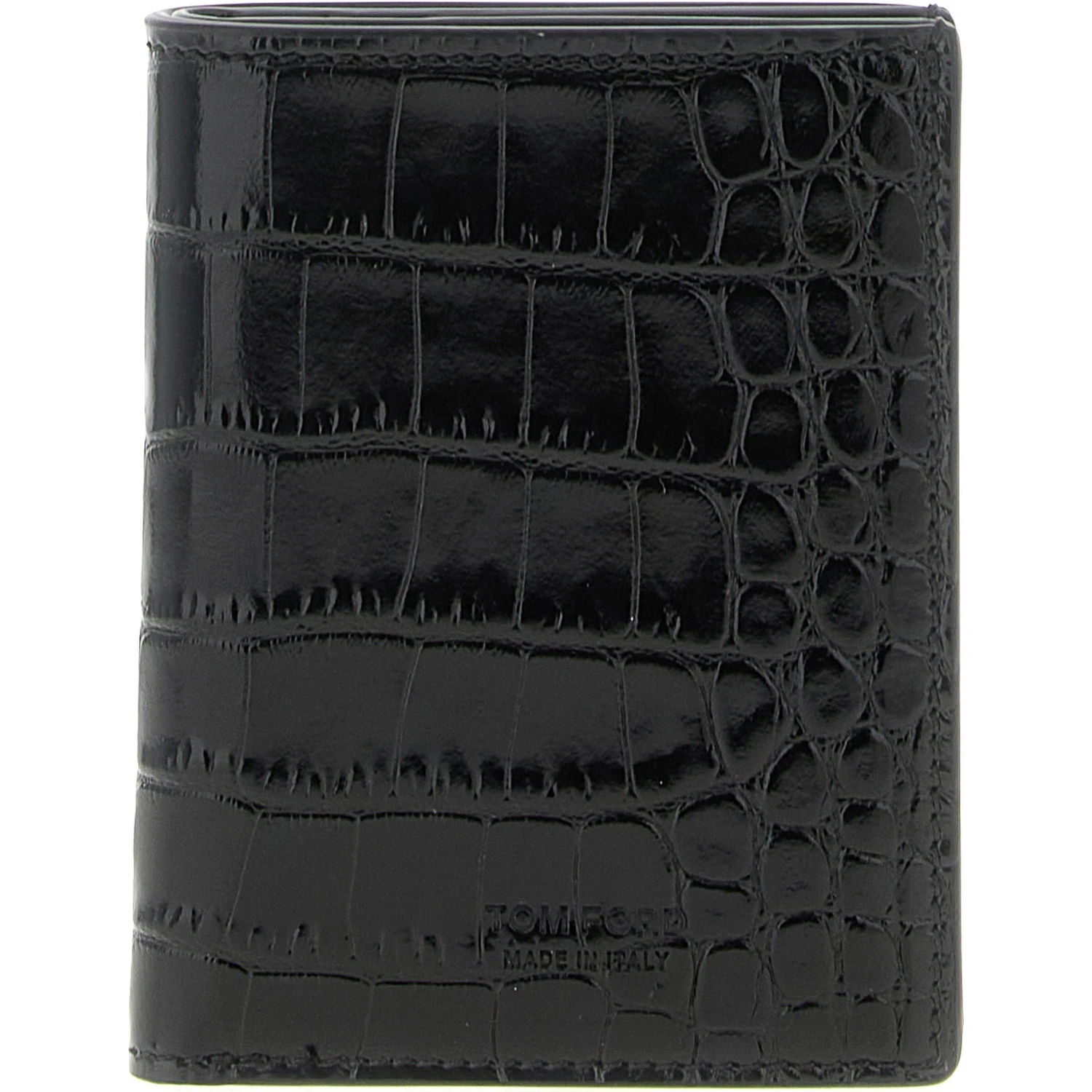 Black Calfskin Cardholder