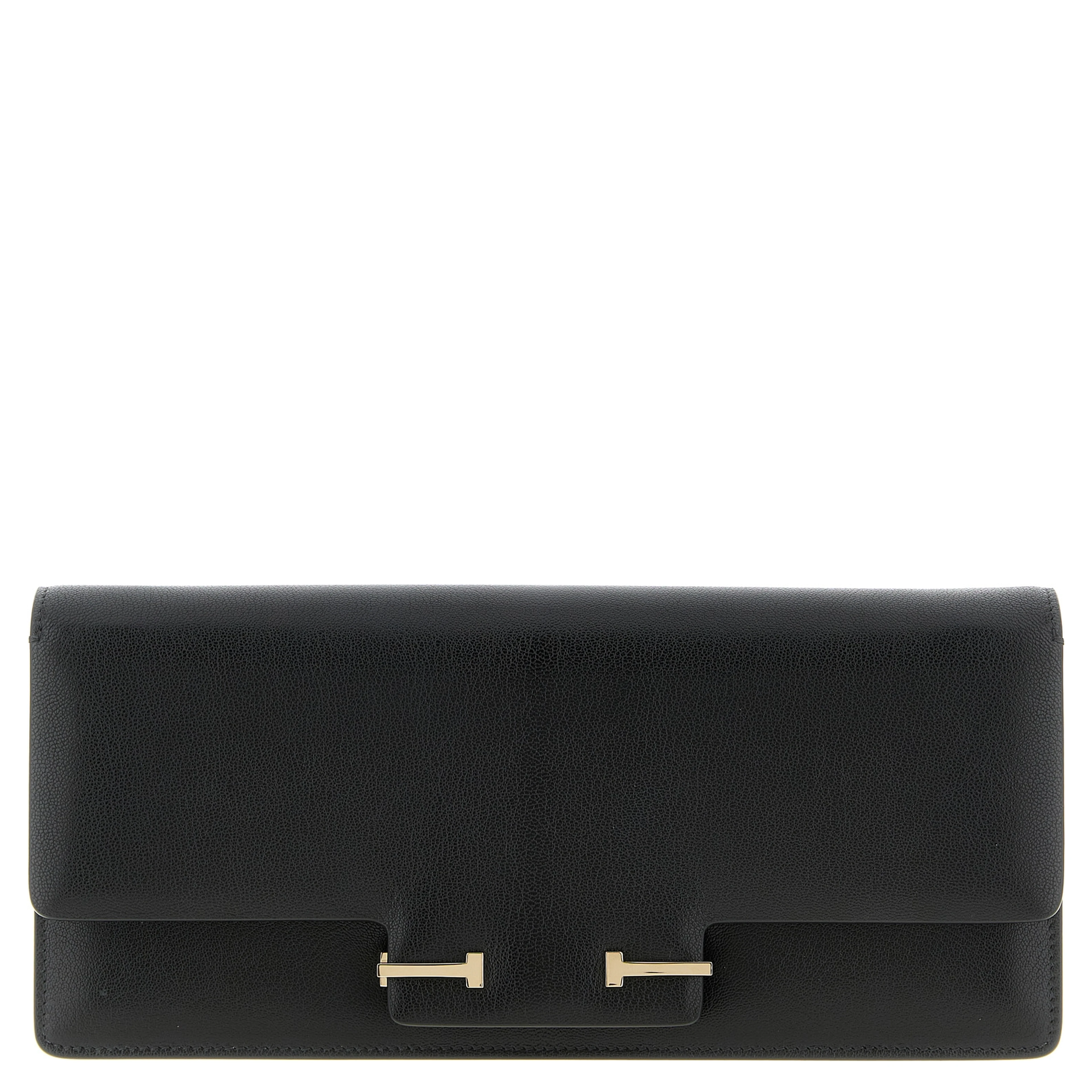 Black Goatskin Shoulder Bag
