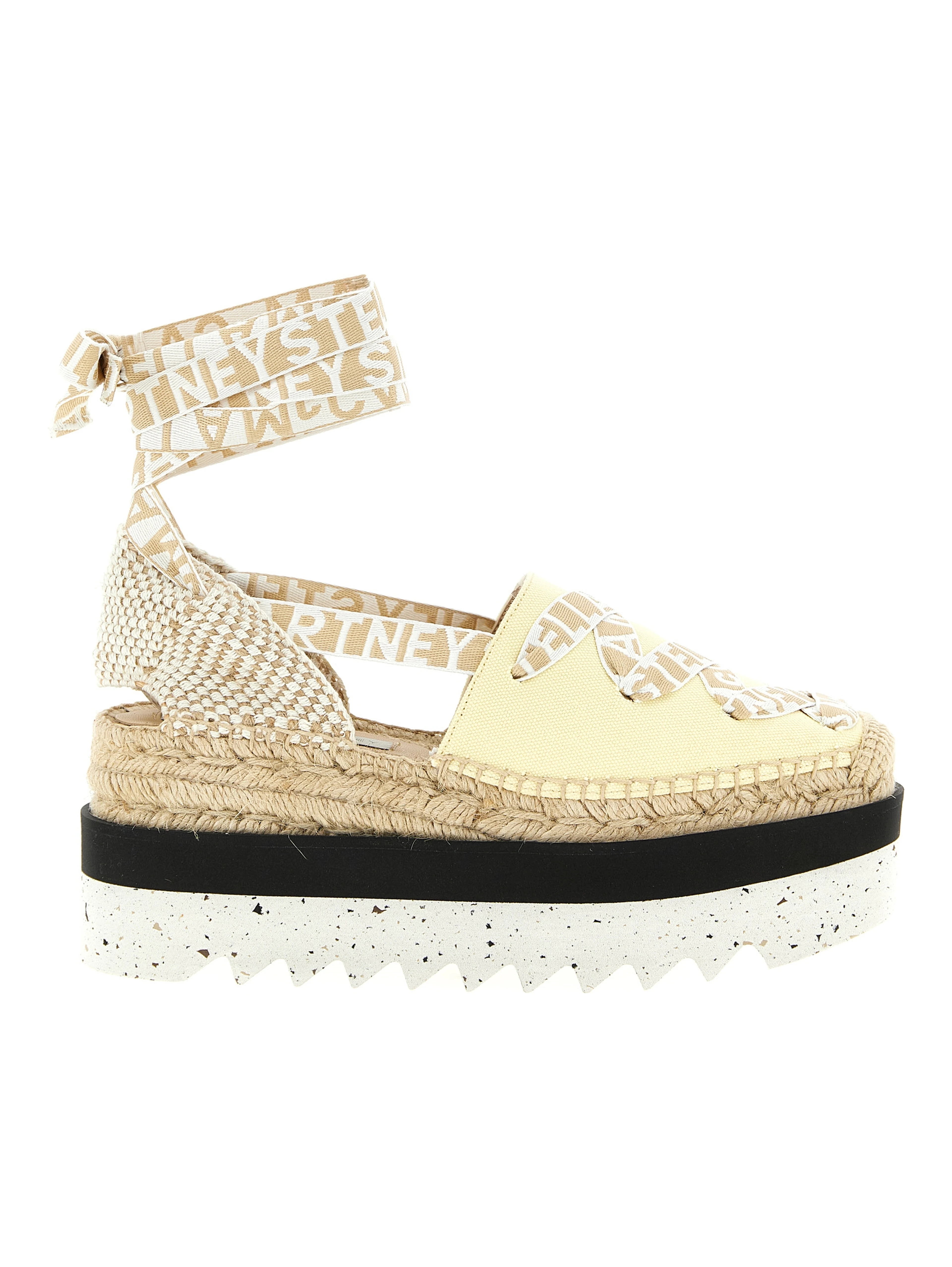 Bicolor Polyethylene Wedge Sandals