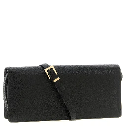 Black Goatskin Shoulder Bag