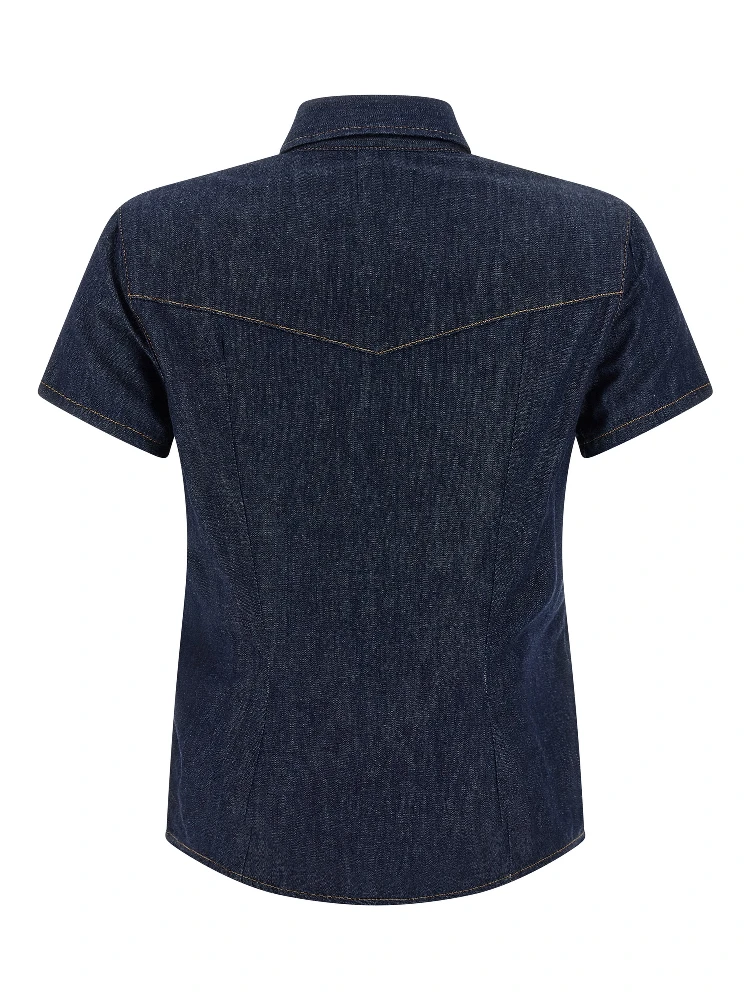 Blue Cotton Blouse alternative