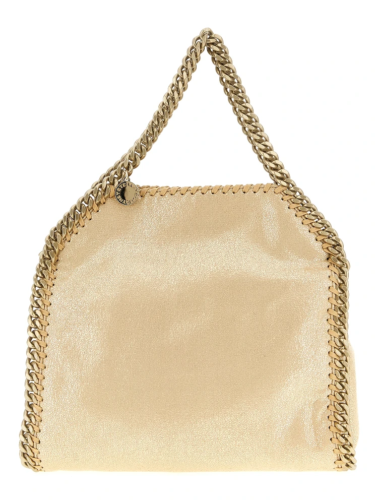 Gold Polyester Handbag