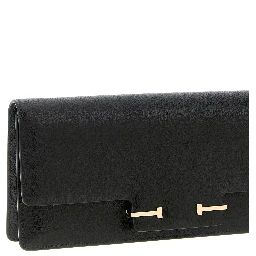 Black Goatskin Shoulder Bag