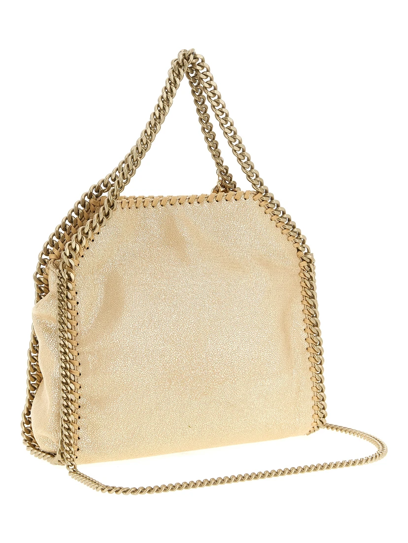 Gold Polyester Handbag