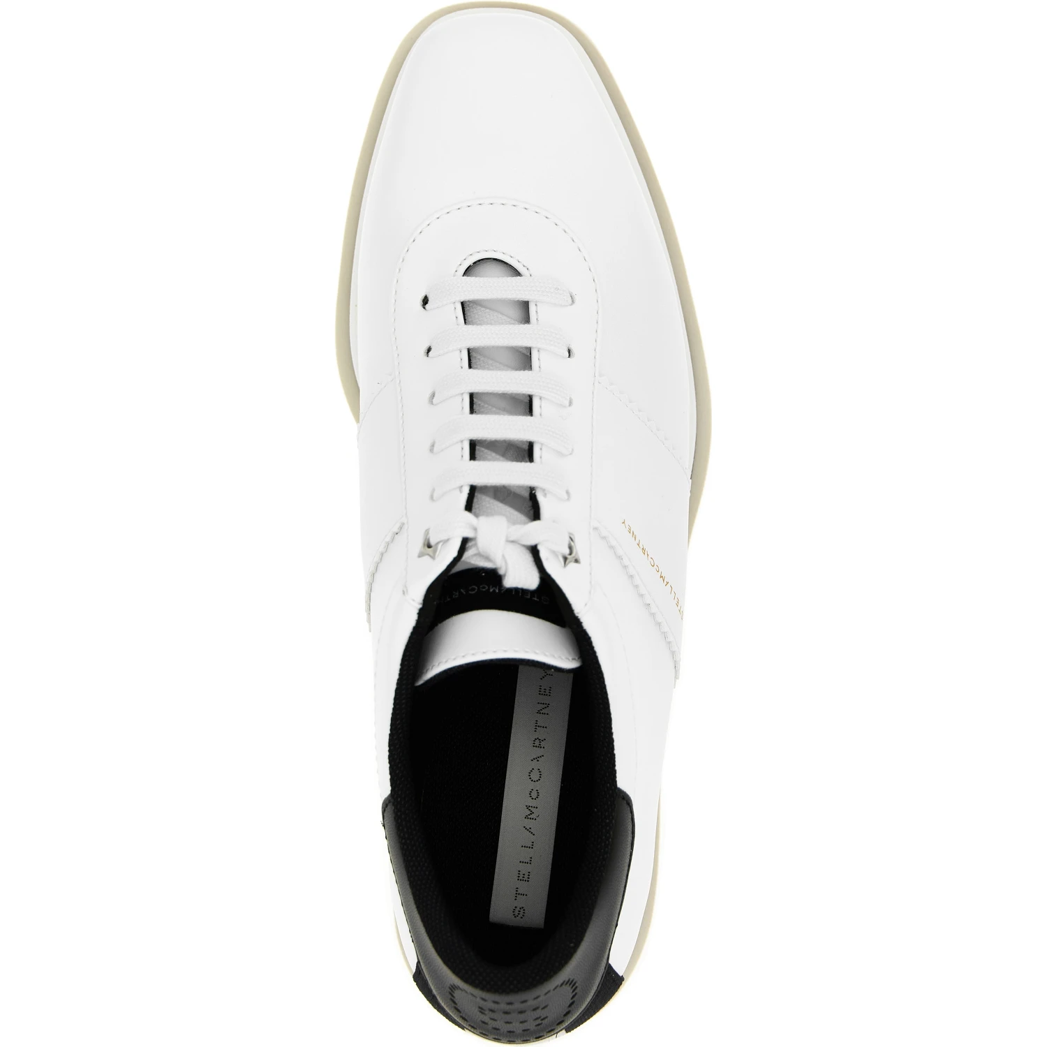 White Polyethylene Wedge Sandals