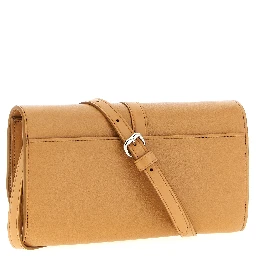 Beige Polyamide Cardholder