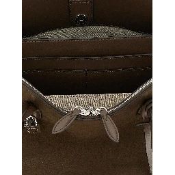 Brown Hemp Shoulder Bag