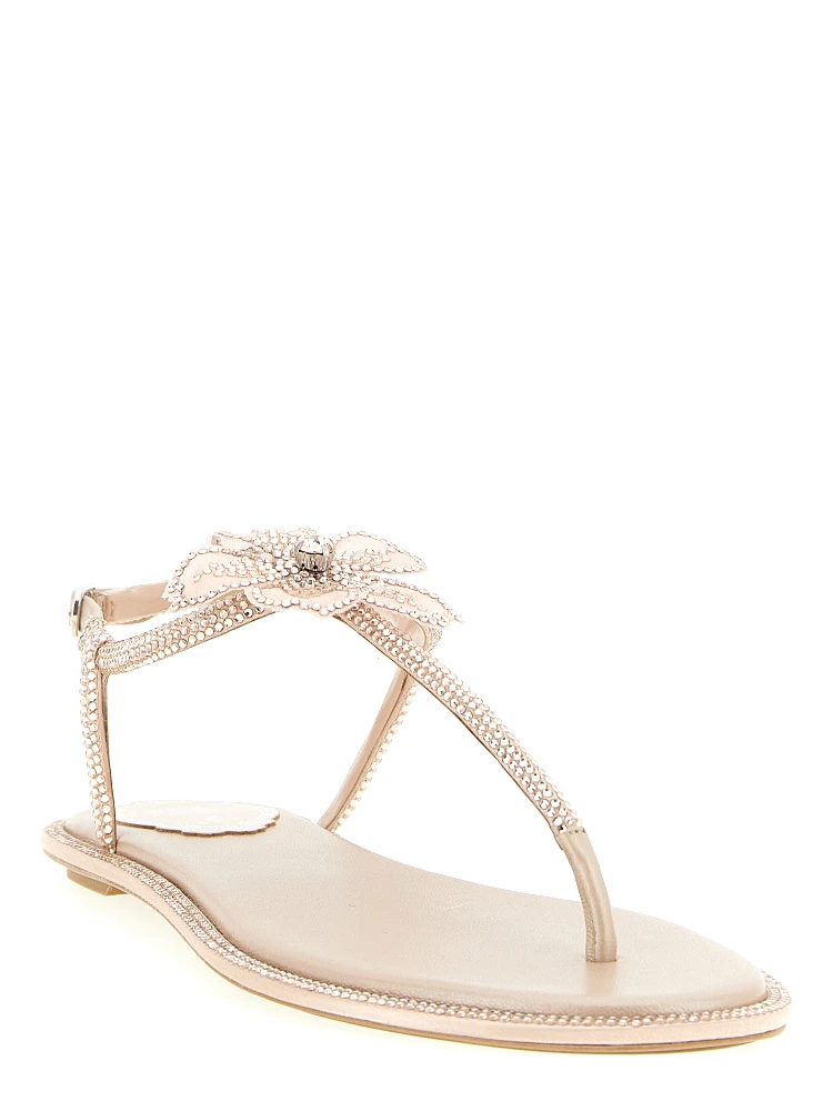 Multicolor Glass Flat Sandals alternative