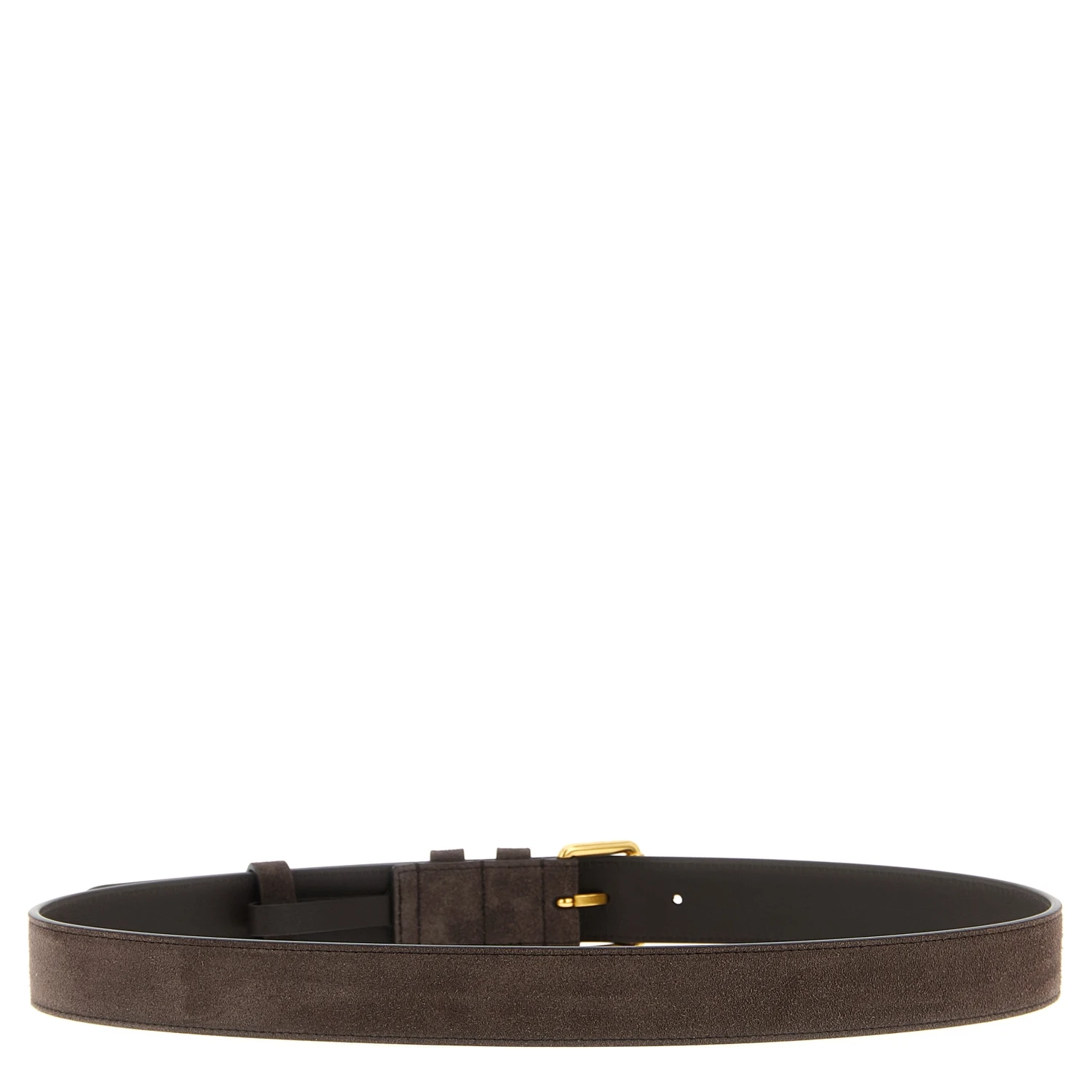 Brown Cowhide Belt