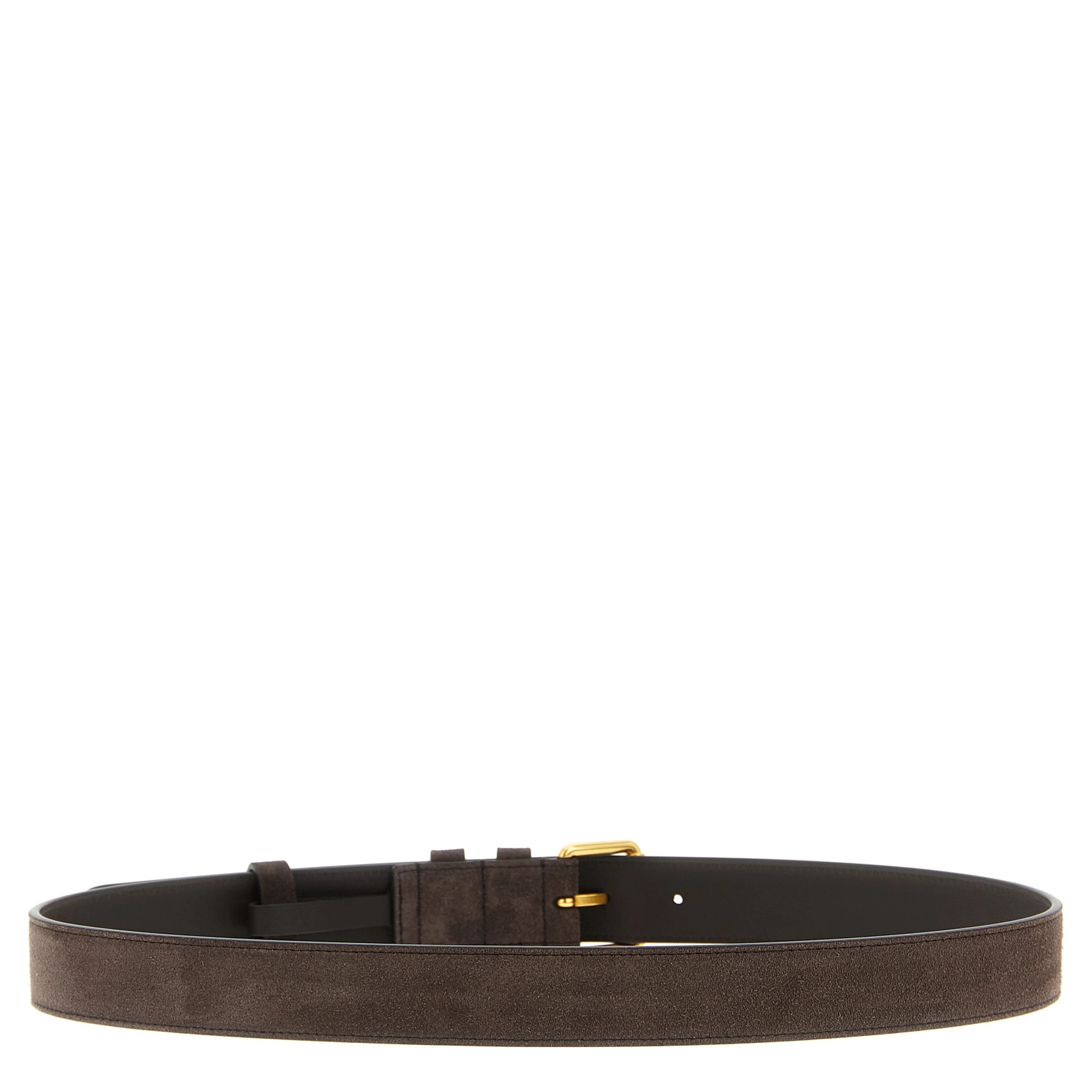 Brown Cowhide Belt