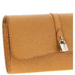 Beige Polyamide Cardholder
