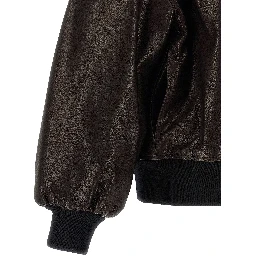 Brown Lamb Leather Leather Jacket
