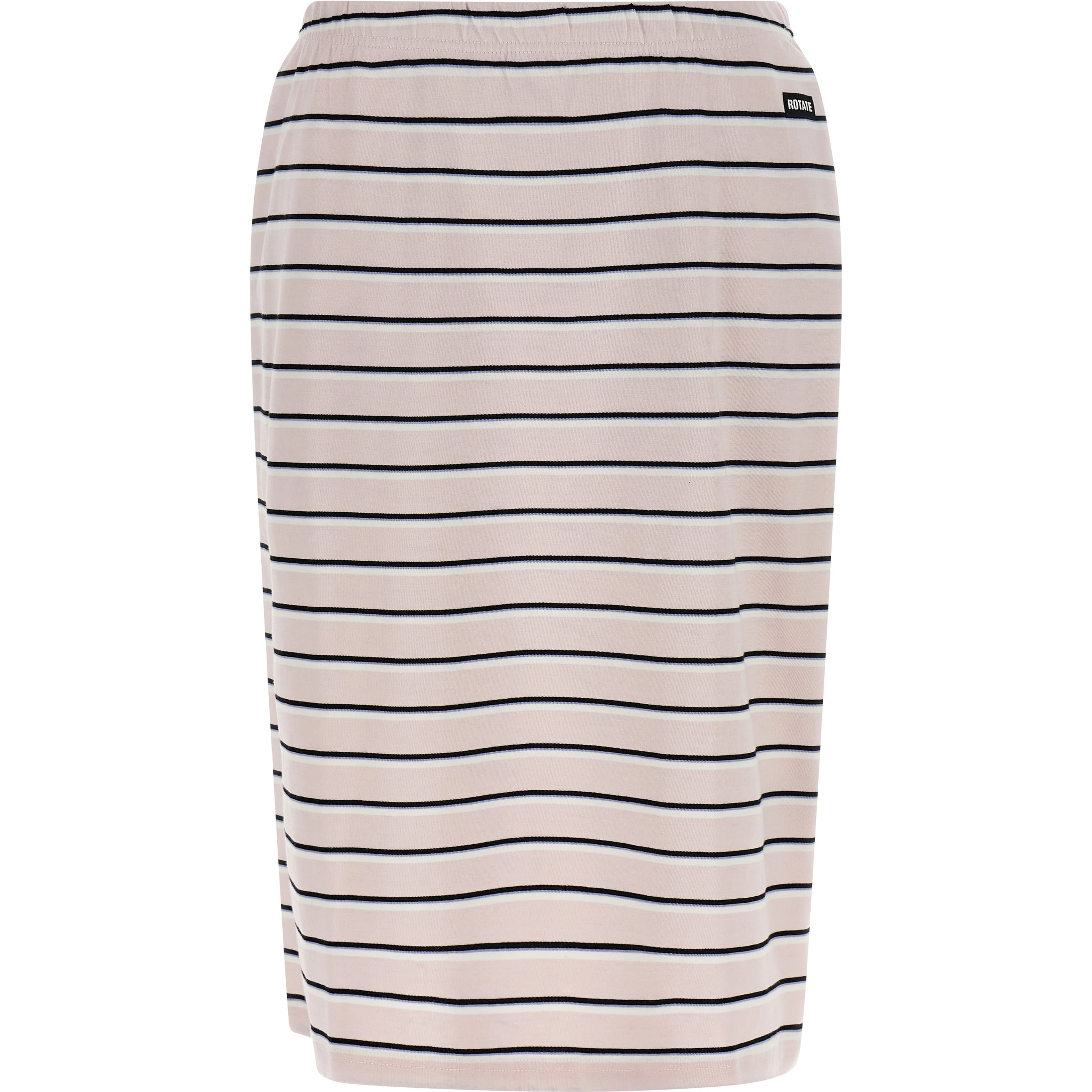 Multicolor Cotton Midi Skirt