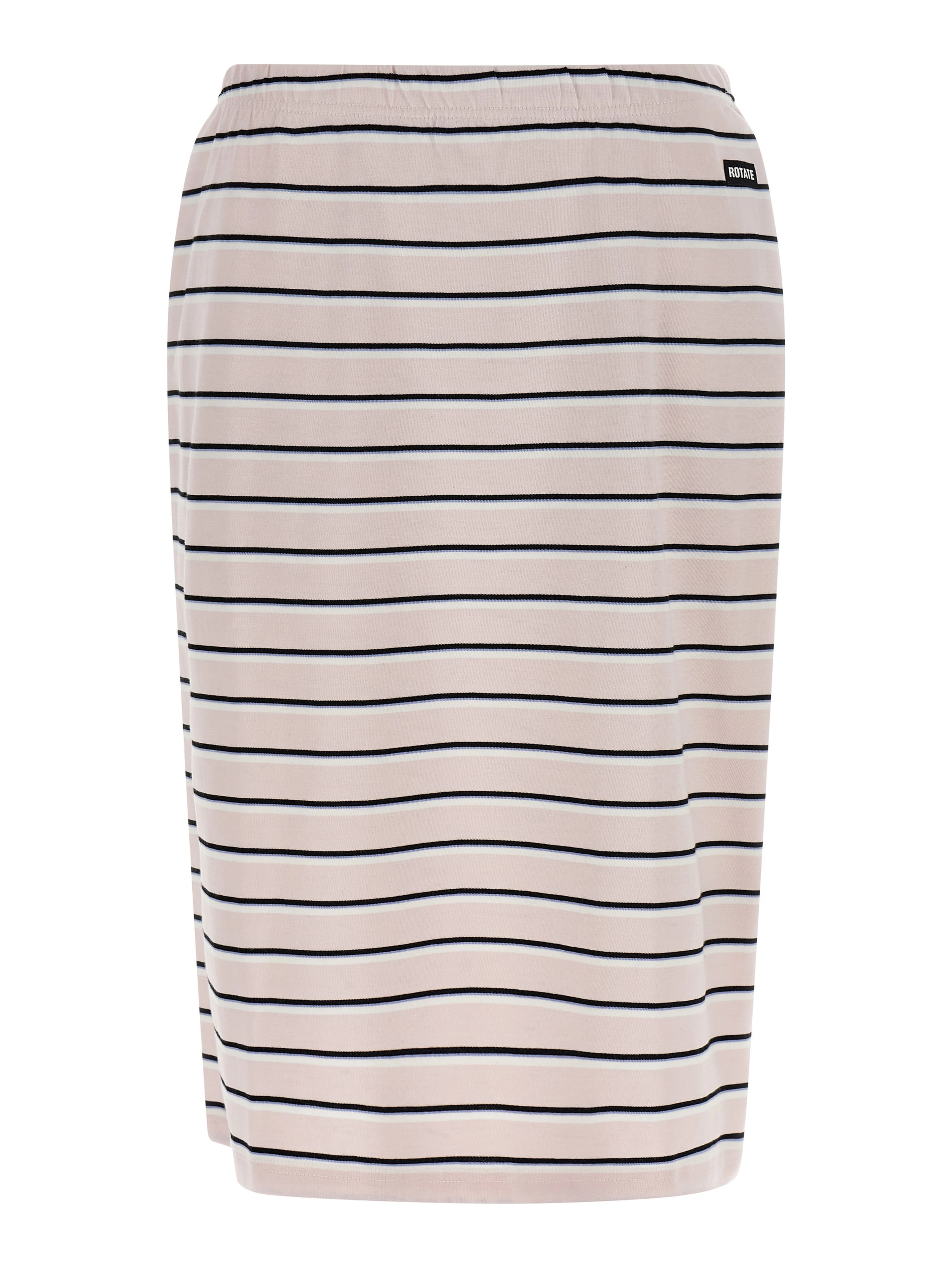 Multicolor Cotton Midi Skirt