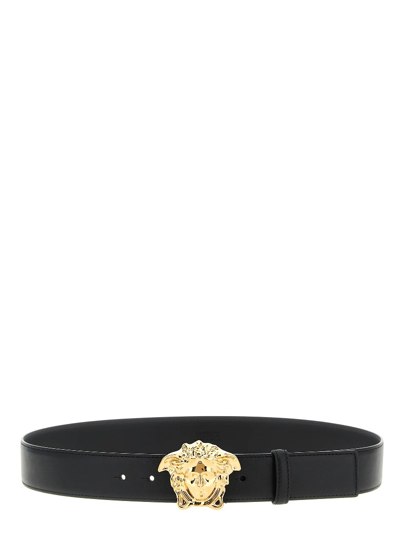 Black Calfskin Regular Belt