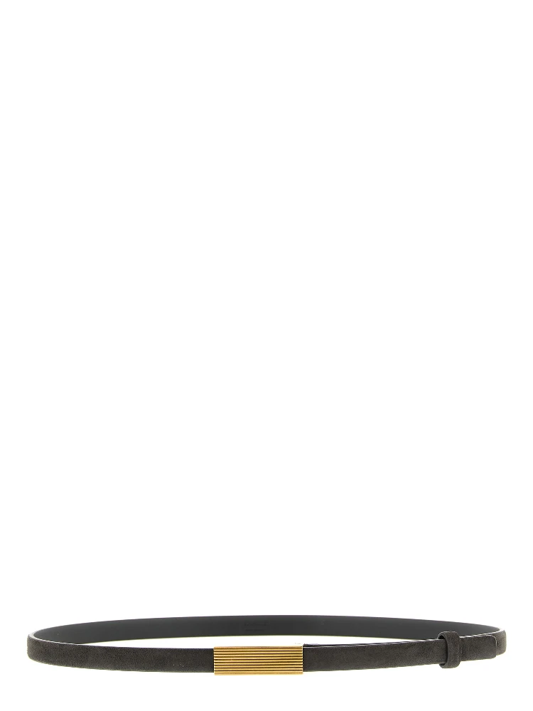 Brown Calfskin Regular Belt