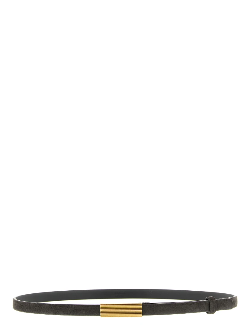 Brown Calfskin Regular Belt