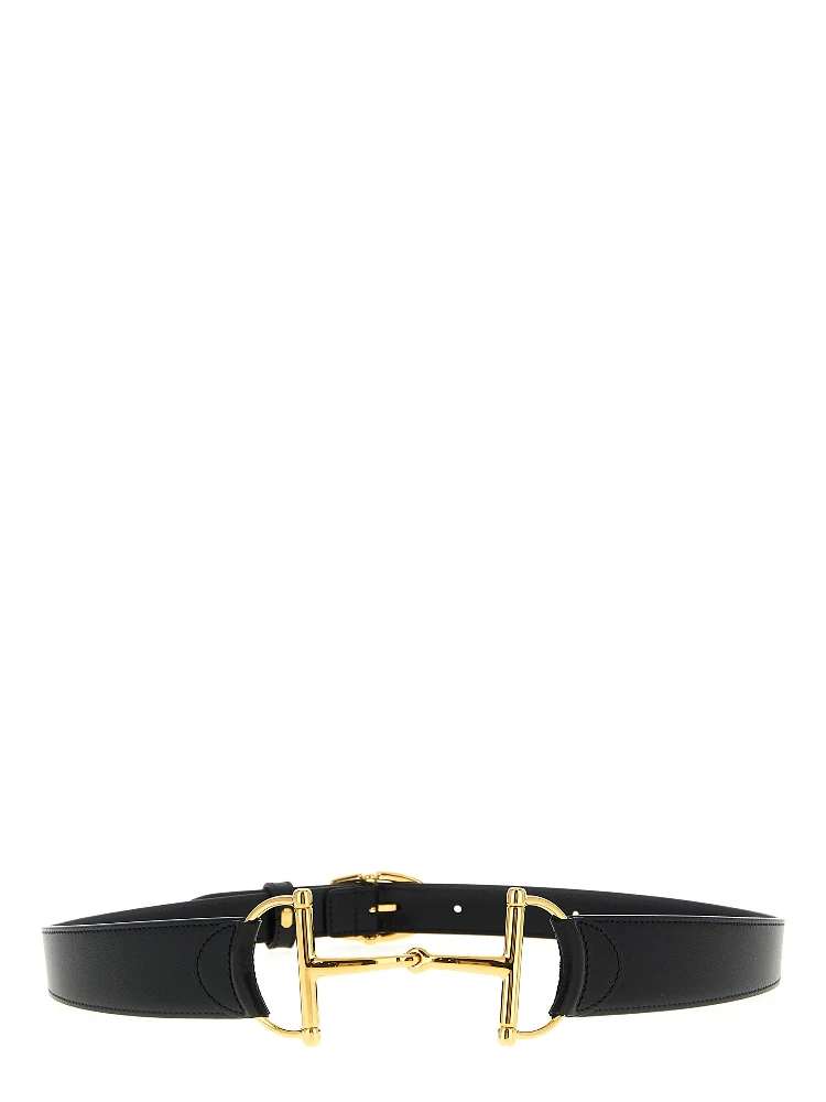 Black Calfskin Regular Belt