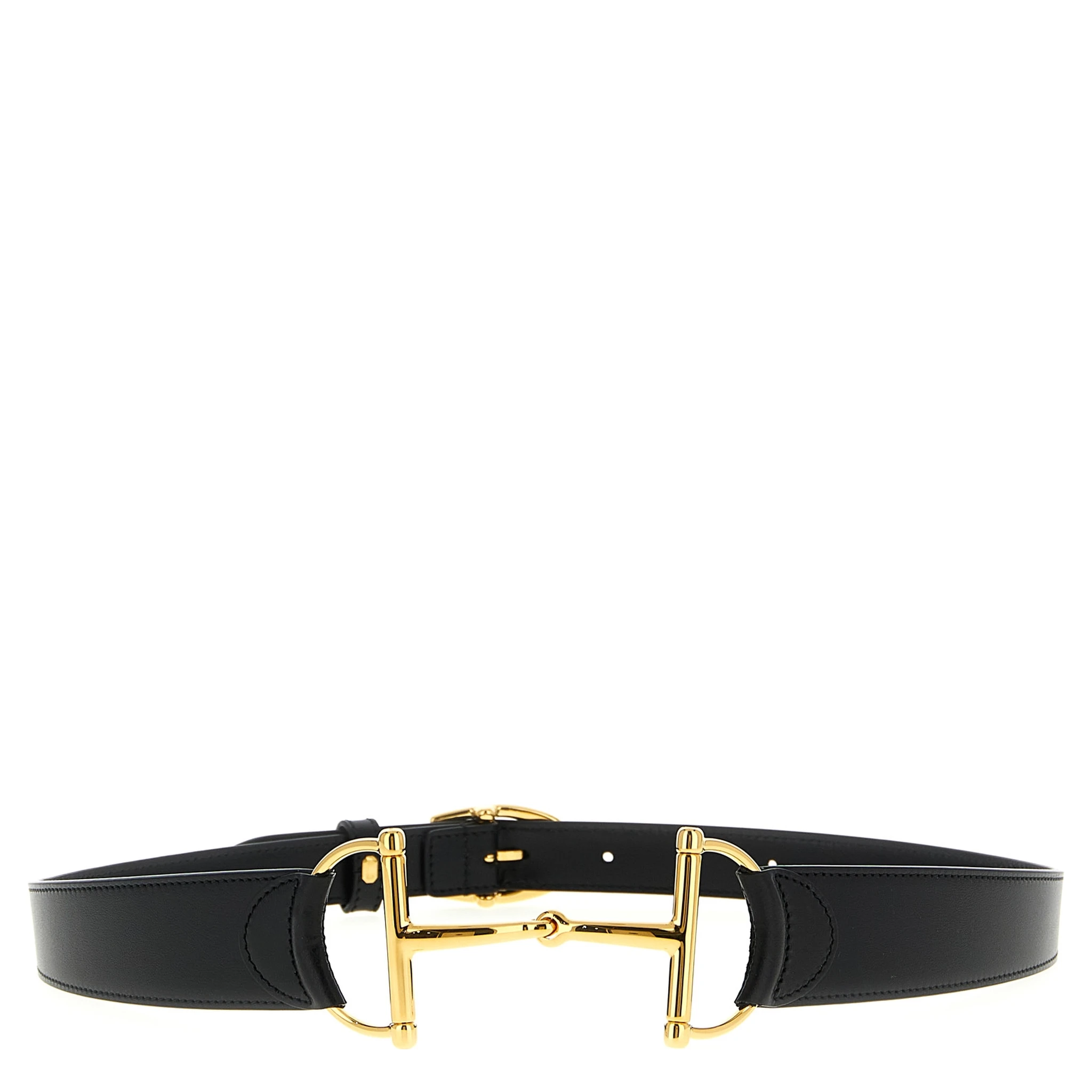 Black Calfskin Regular Belt