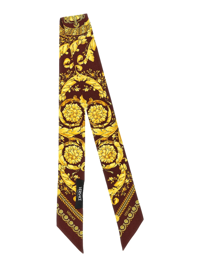 Multicolor Silk Foulard