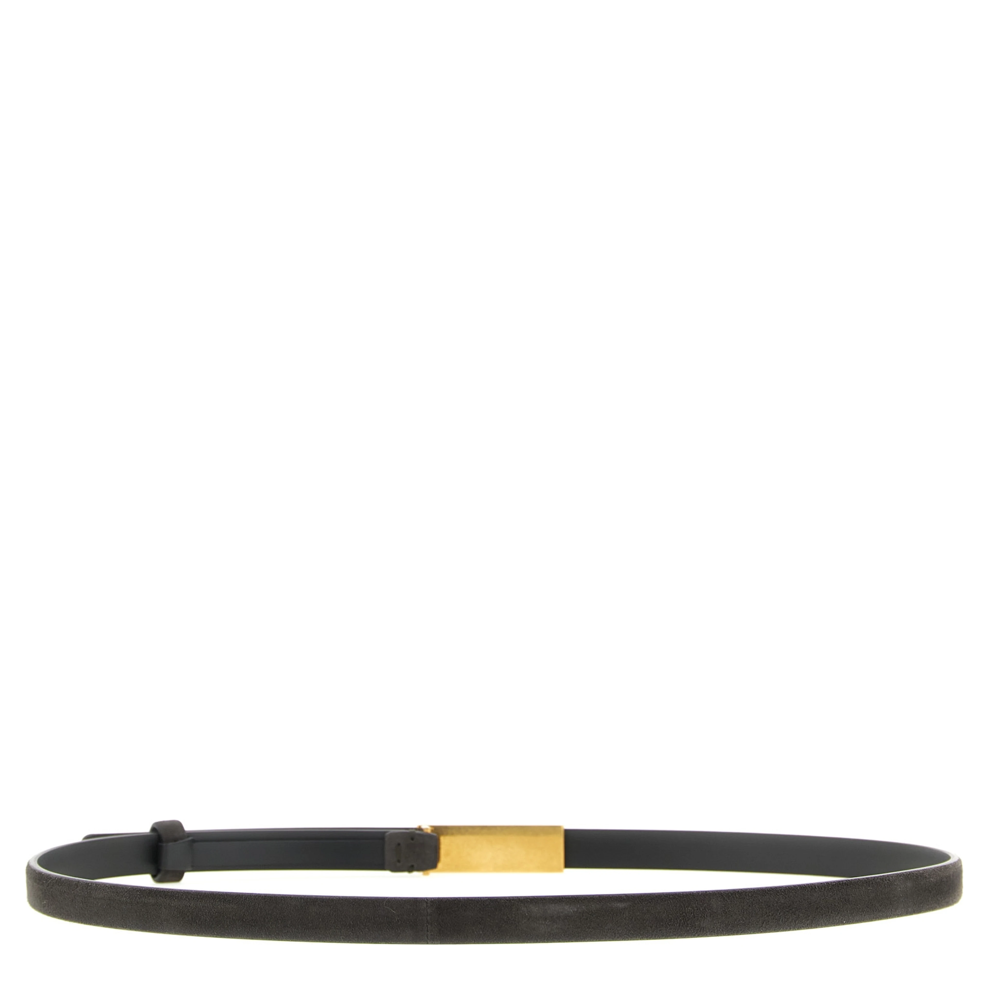 Brown Calfskin Regular Belt