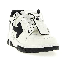 Bicolor Calfskin Low Top Sneakers