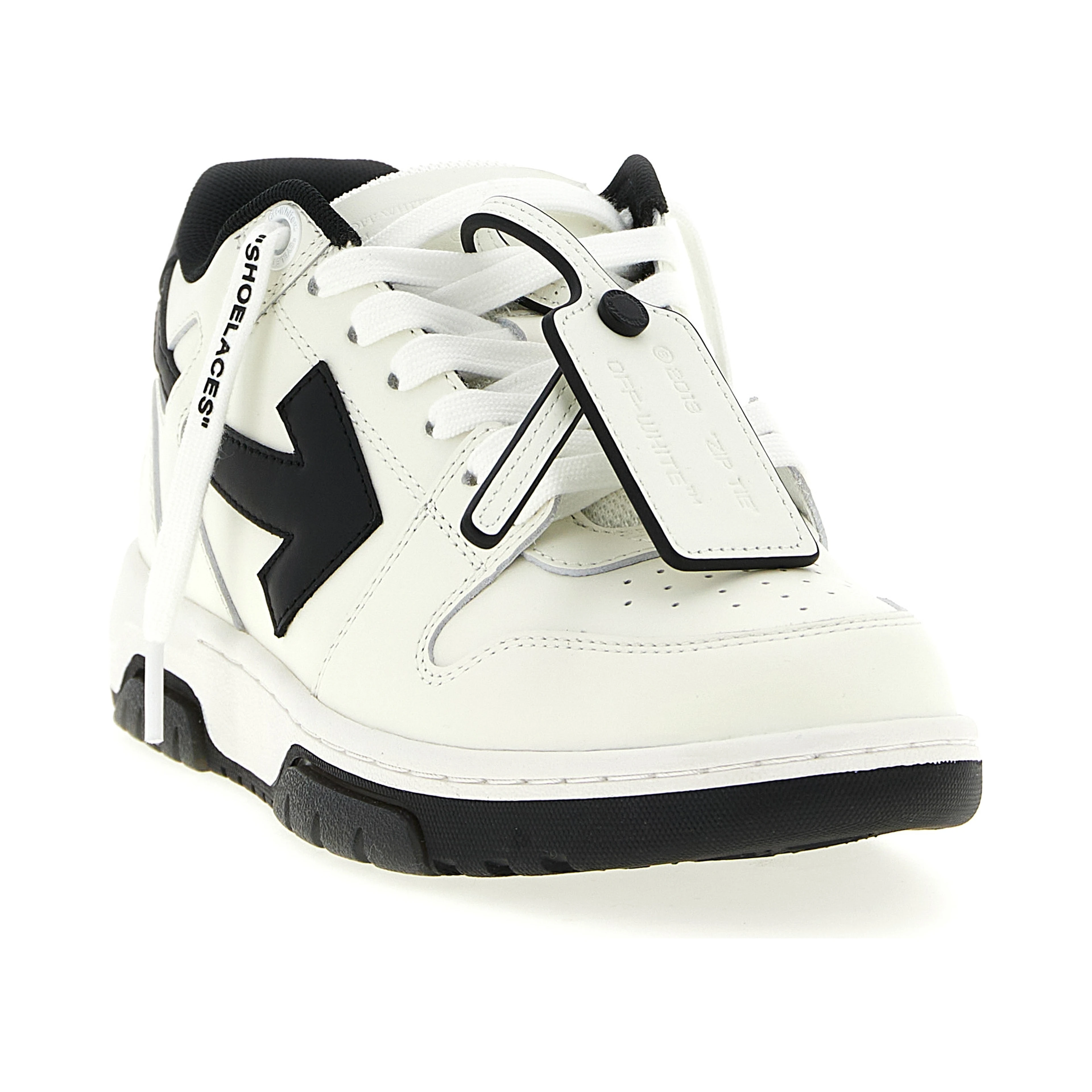 Bicolor Calfskin Low Top Sneakers