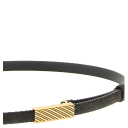 Brown Calfskin Regular Belt