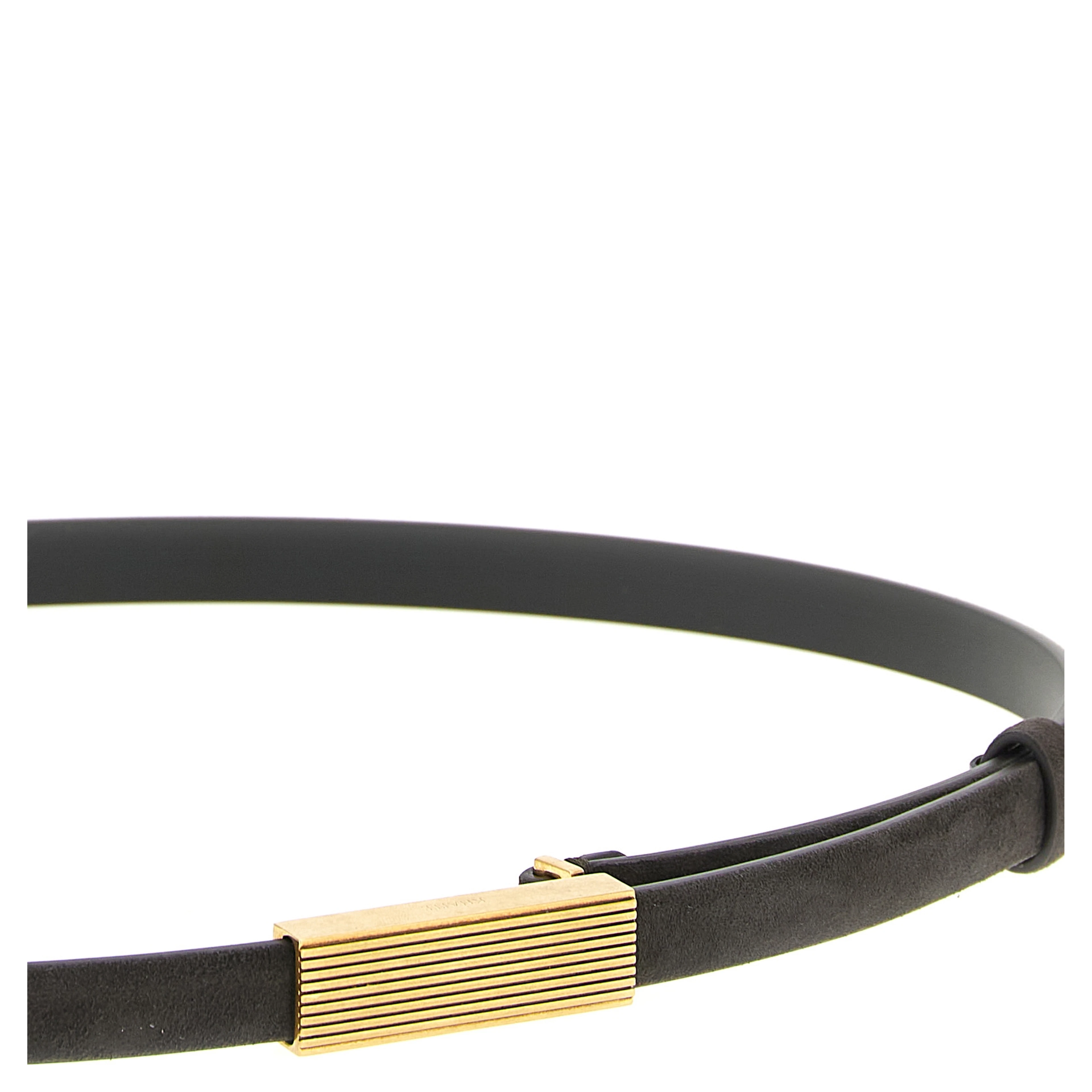Brown Calfskin Regular Belt