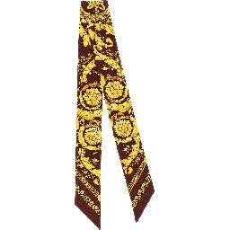 Multicolor Silk Foulard