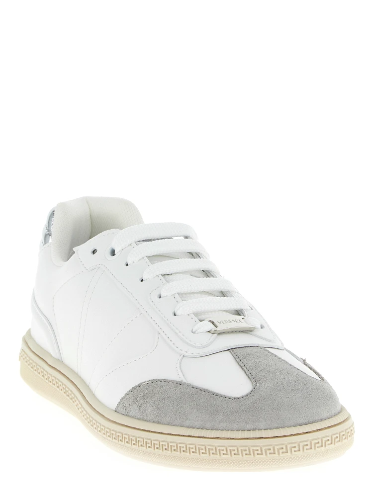 White Calfskin Low Top Sneakers alternative