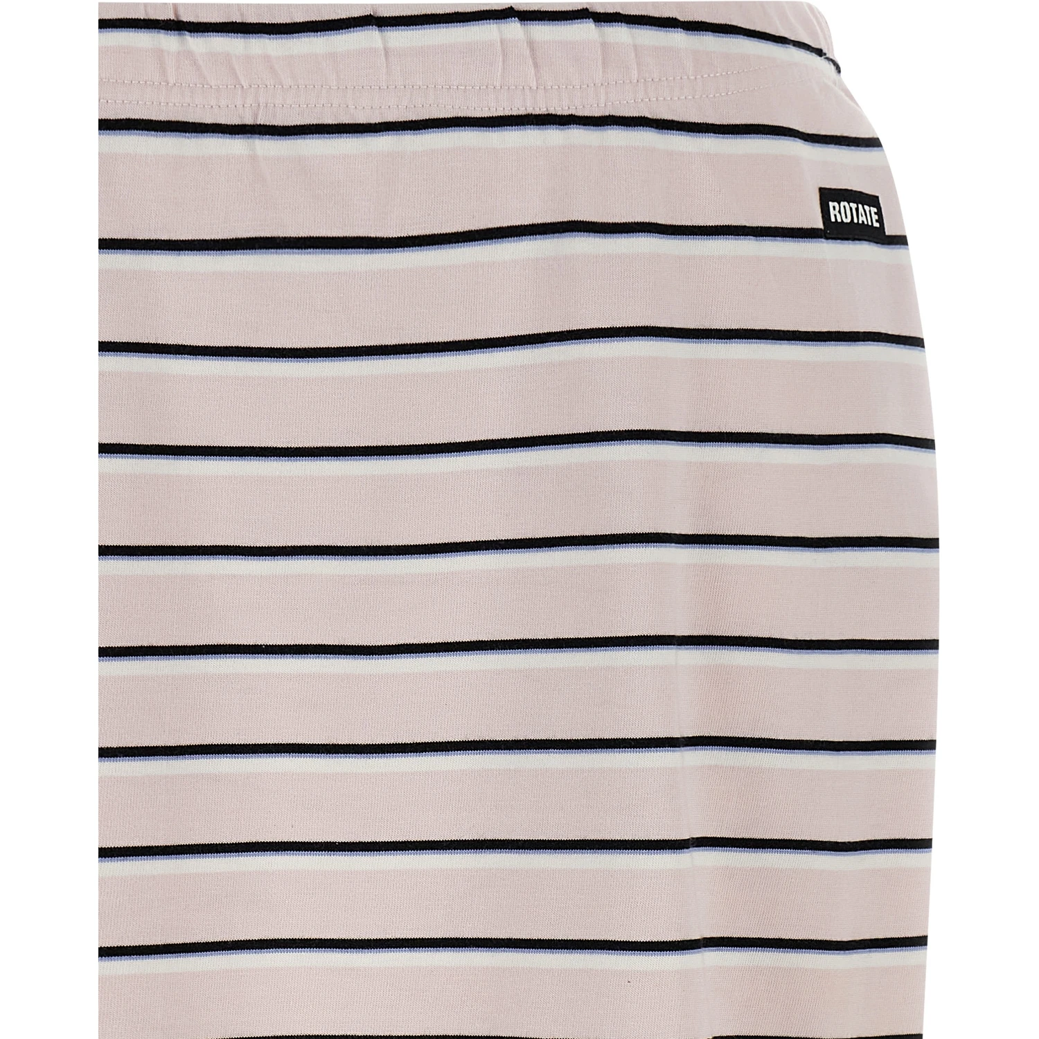 Multicolor Cotton Midi Skirt