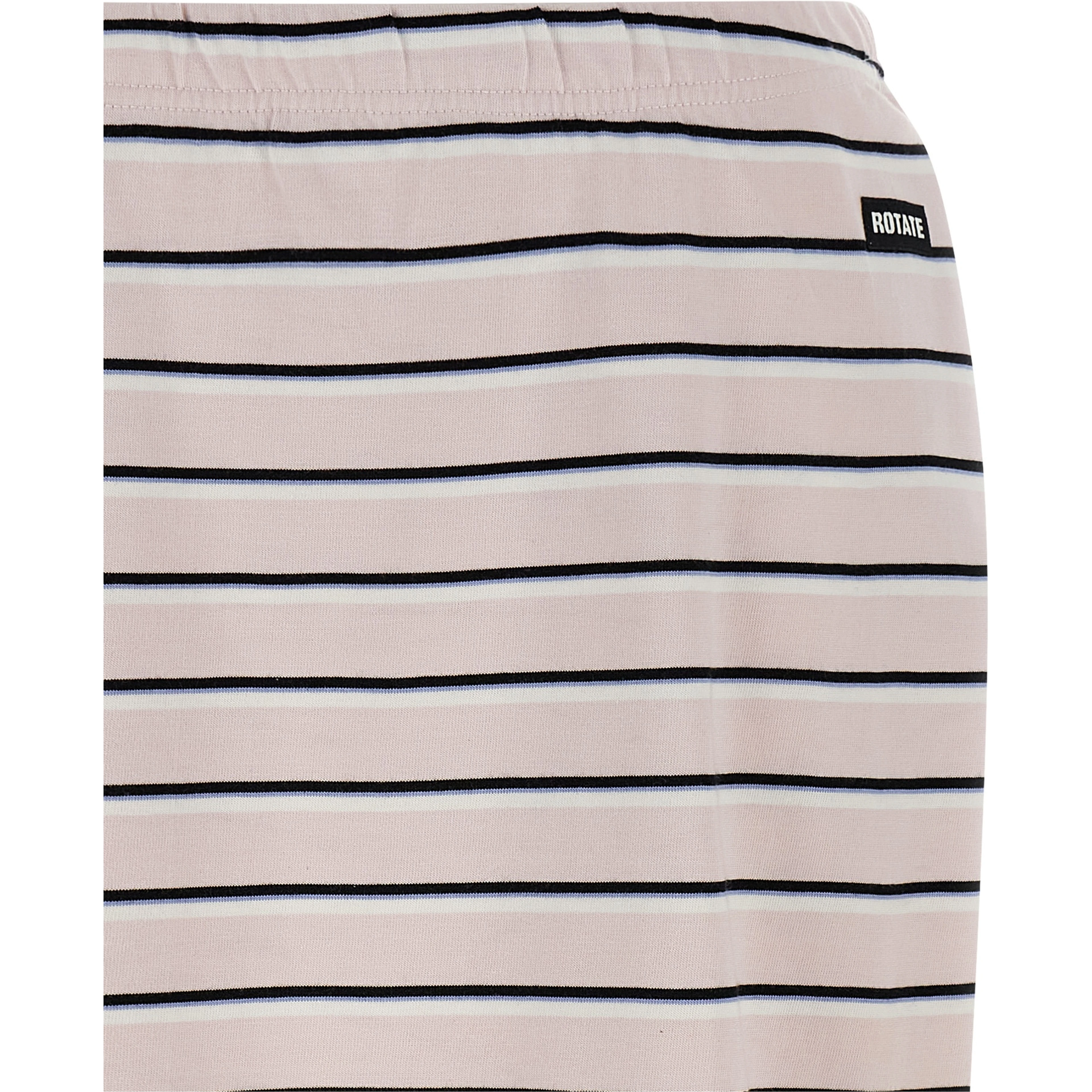 Multicolor Cotton Midi Skirt