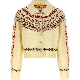 Multicolor Wool Cardigan