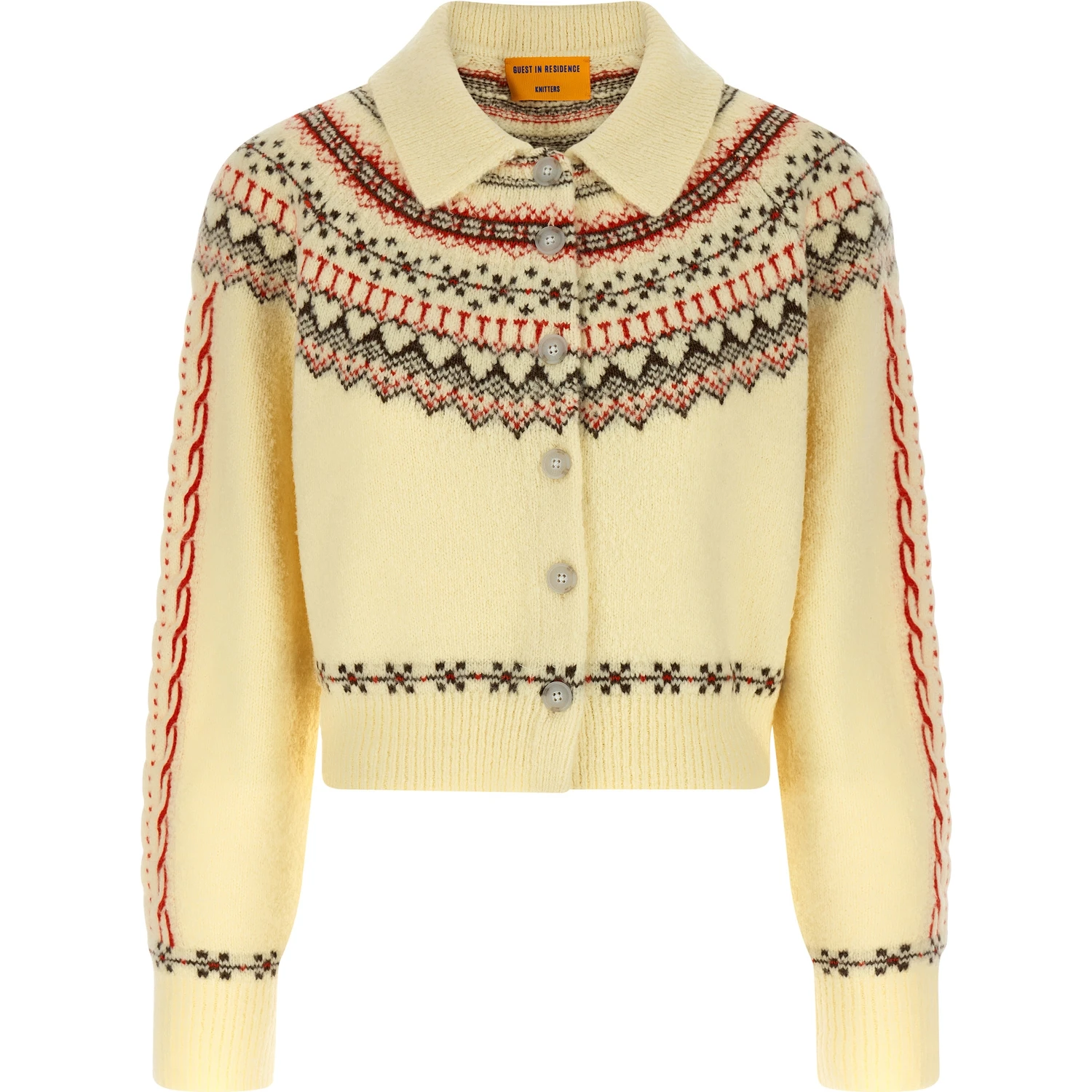 Multicolor Wool Cardigan