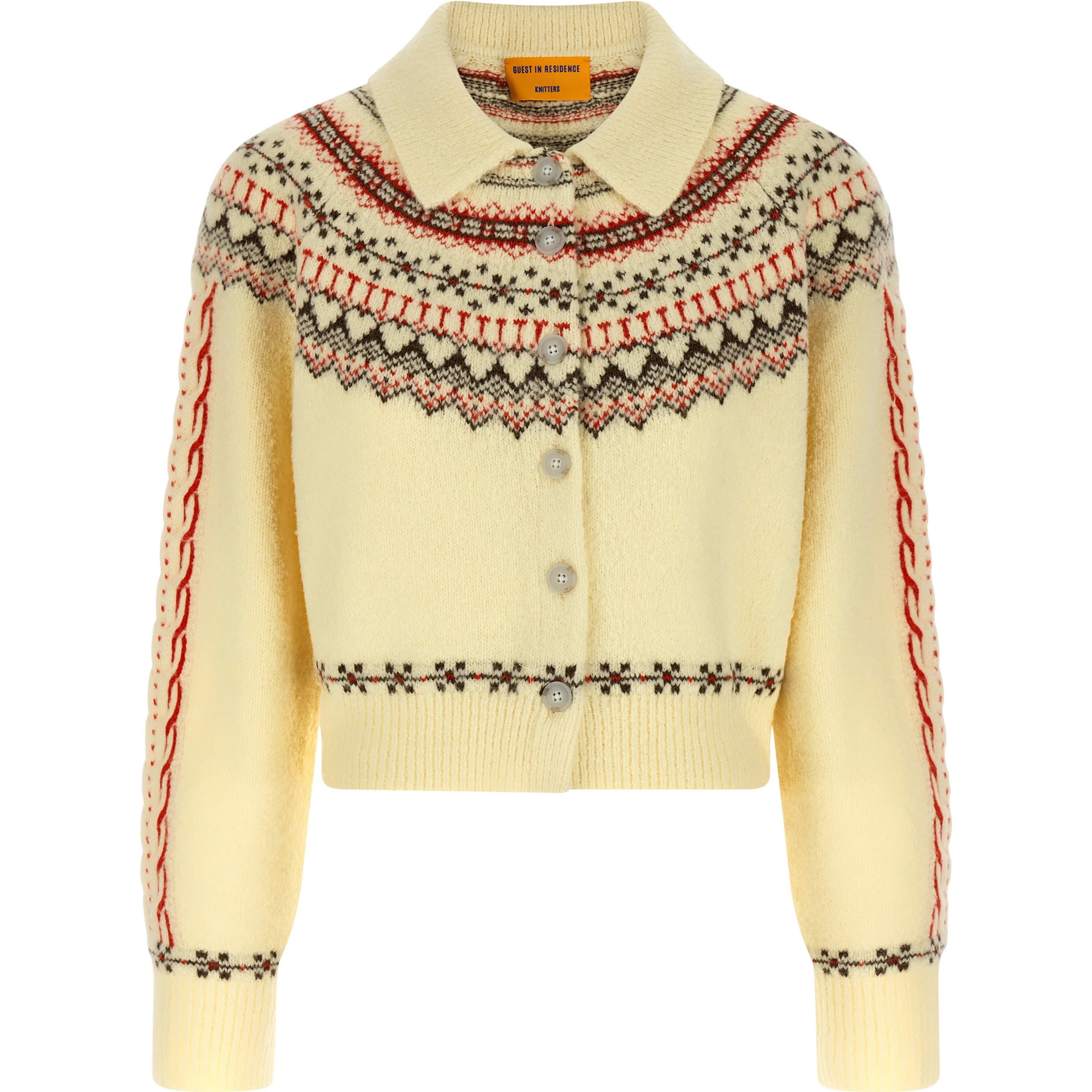 Multicolor Wool Cardigan
